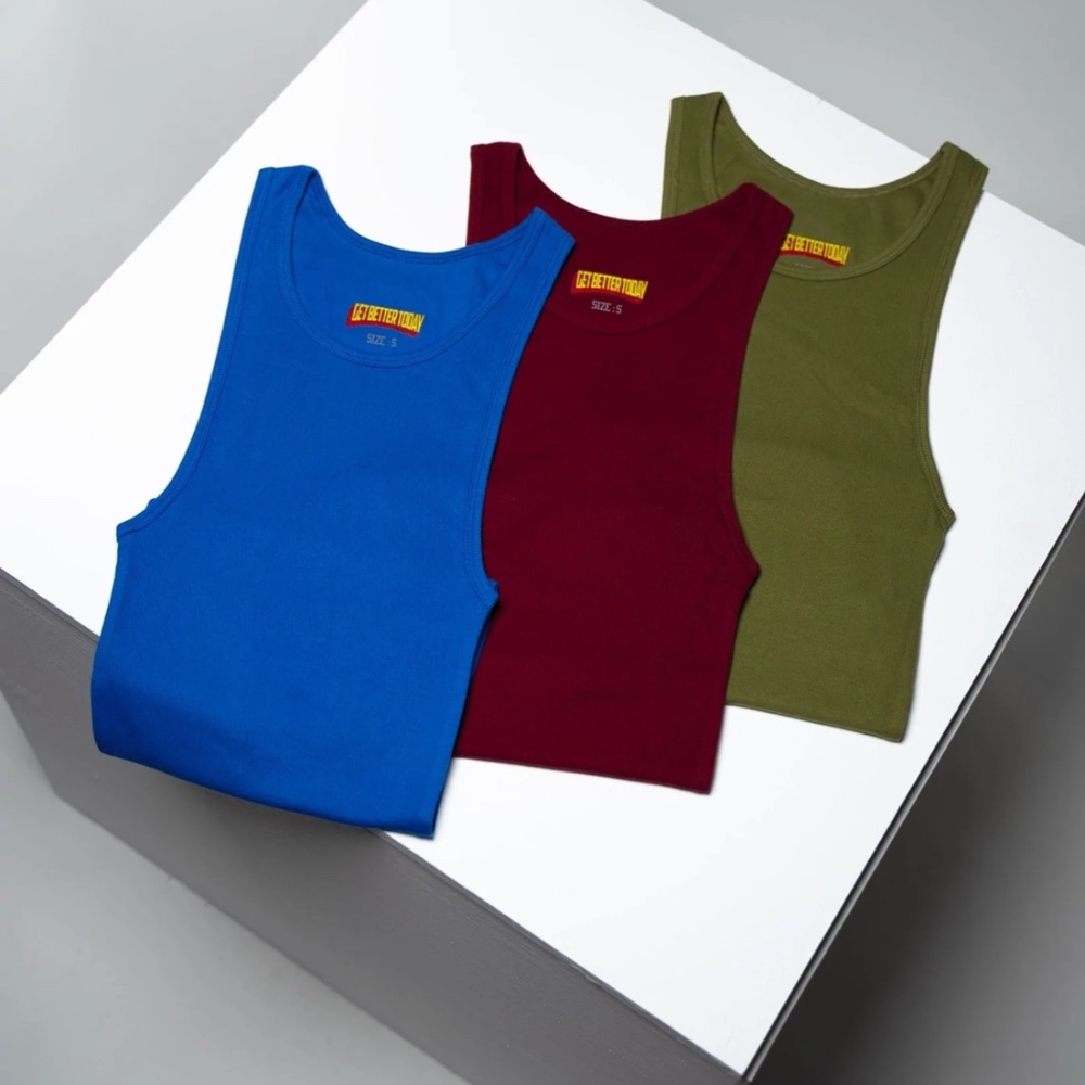 Get Better Today Tank Top Signature Premium Tank Pack